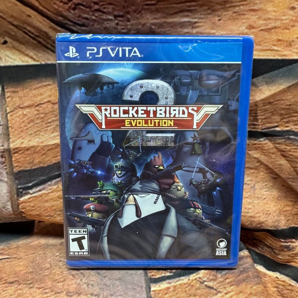 Rocketbirds 2 Evolution PS Vita PlayStation Vita Game New Sealed LRG 239 RPG